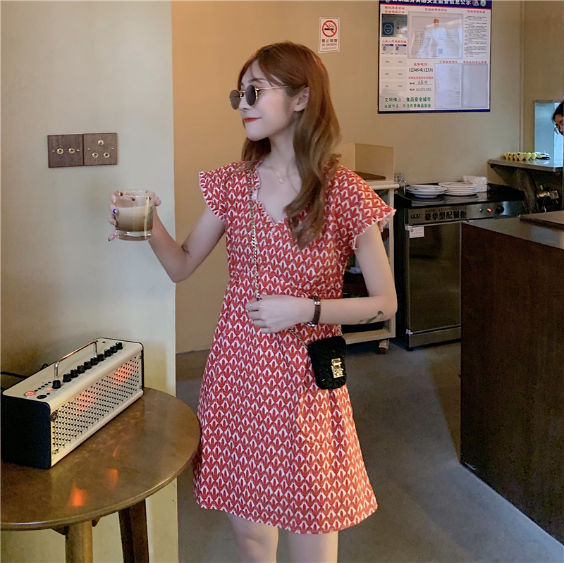 เดรสคนอ้วนวัยรุ่น ชุดเดรสคนอ้วน ชุดเดรสสาวพลัสไซส์