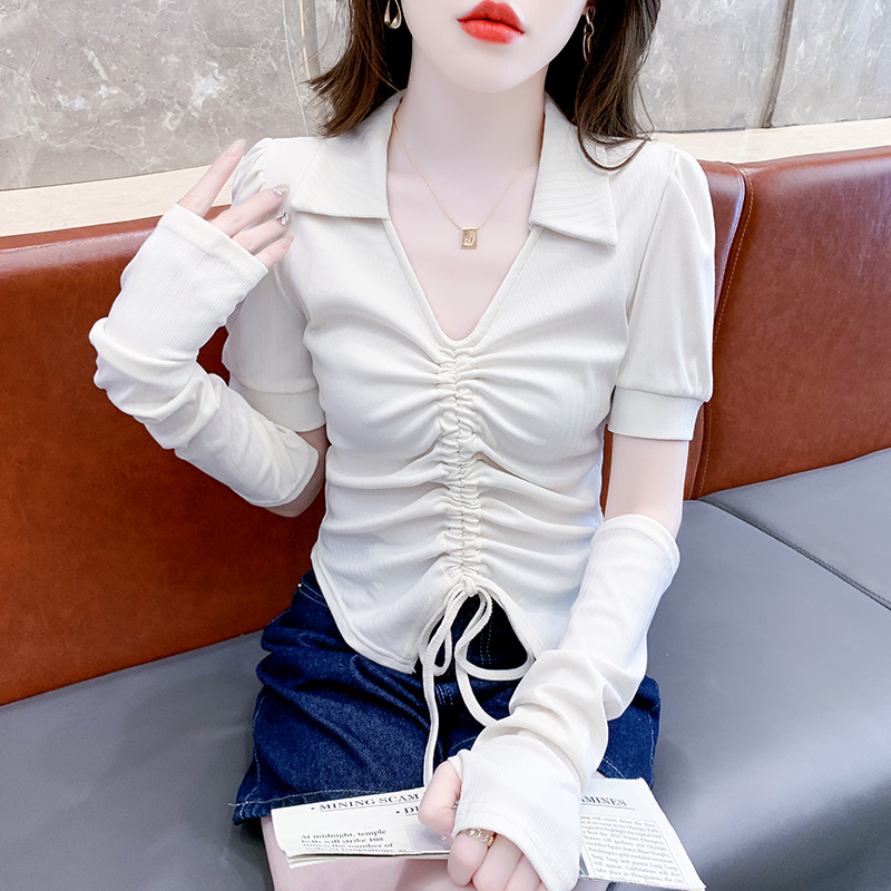 เสื้อเชิ้ตผู้หญิงแขนยาว เสื้อเชิ้ตผู้หญิงใส่ทํางาน 390 บาทต่อชิ้น ฟรีค่าจัดส่ง