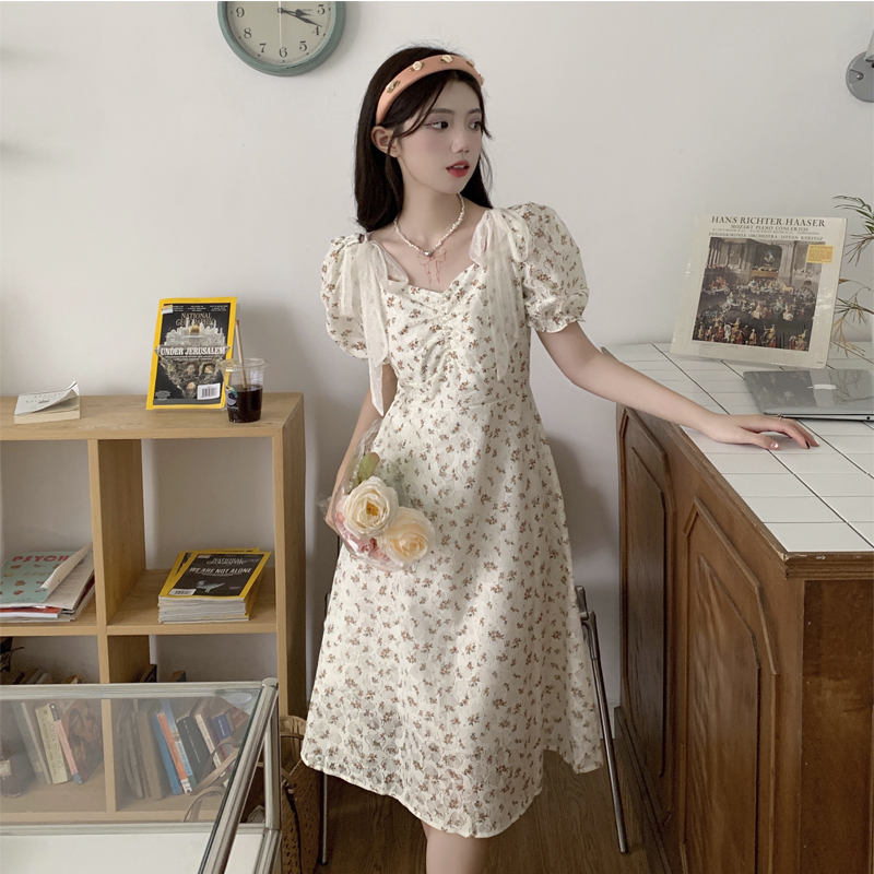 เดรสวัยรุ่น-เดรสคนอ้วนวัยรุ่น L-4XL(อก38-46 นิ้ว)