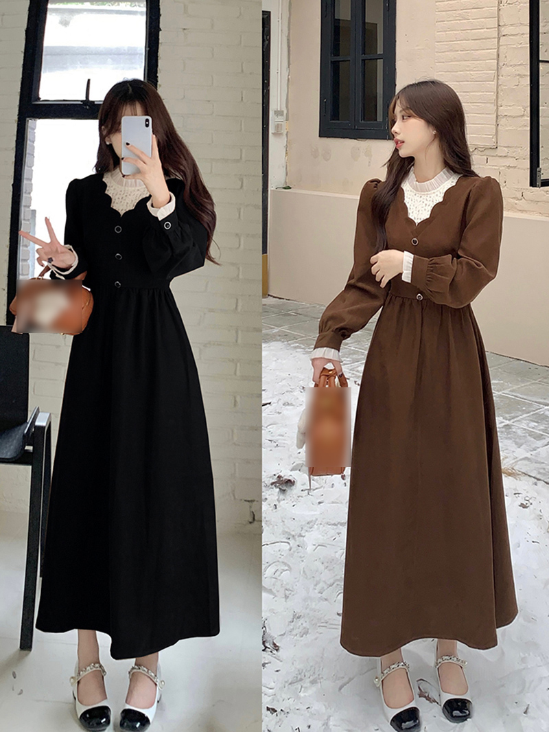เดรสสาวอวบ มีไซส์ L-4XLอกเสื้อ 38-47 นิ้ว ใส่ได้ทั้งสาวหุ่นดีน่ารักจนถึงสาวอวบพลัสไซส์ จัดส่งฟรี! ทักแชทสั่งซื้อ