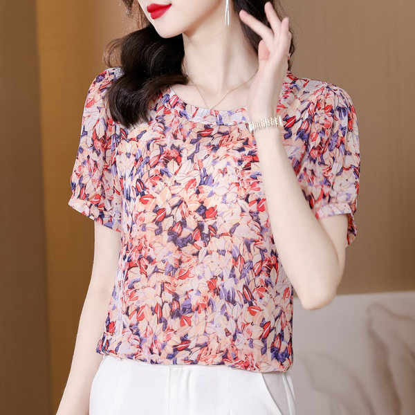 เสื้อชีฟองเกาหลี เสื้อชีฟองสวยๆ