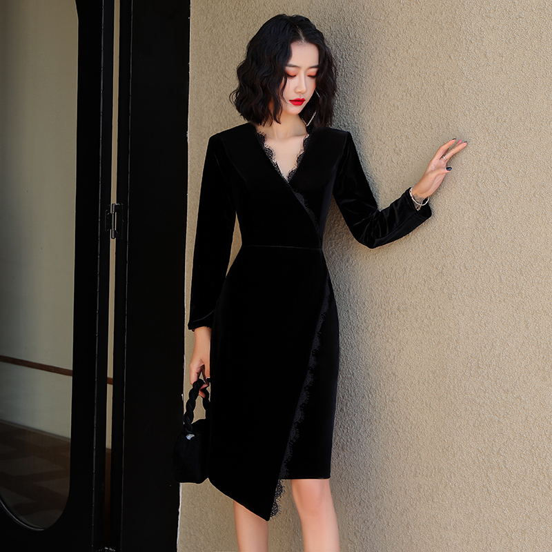 ชุดราตรี ชุดราตรีสวยหรู แบบ ทันสมัย Evening dress