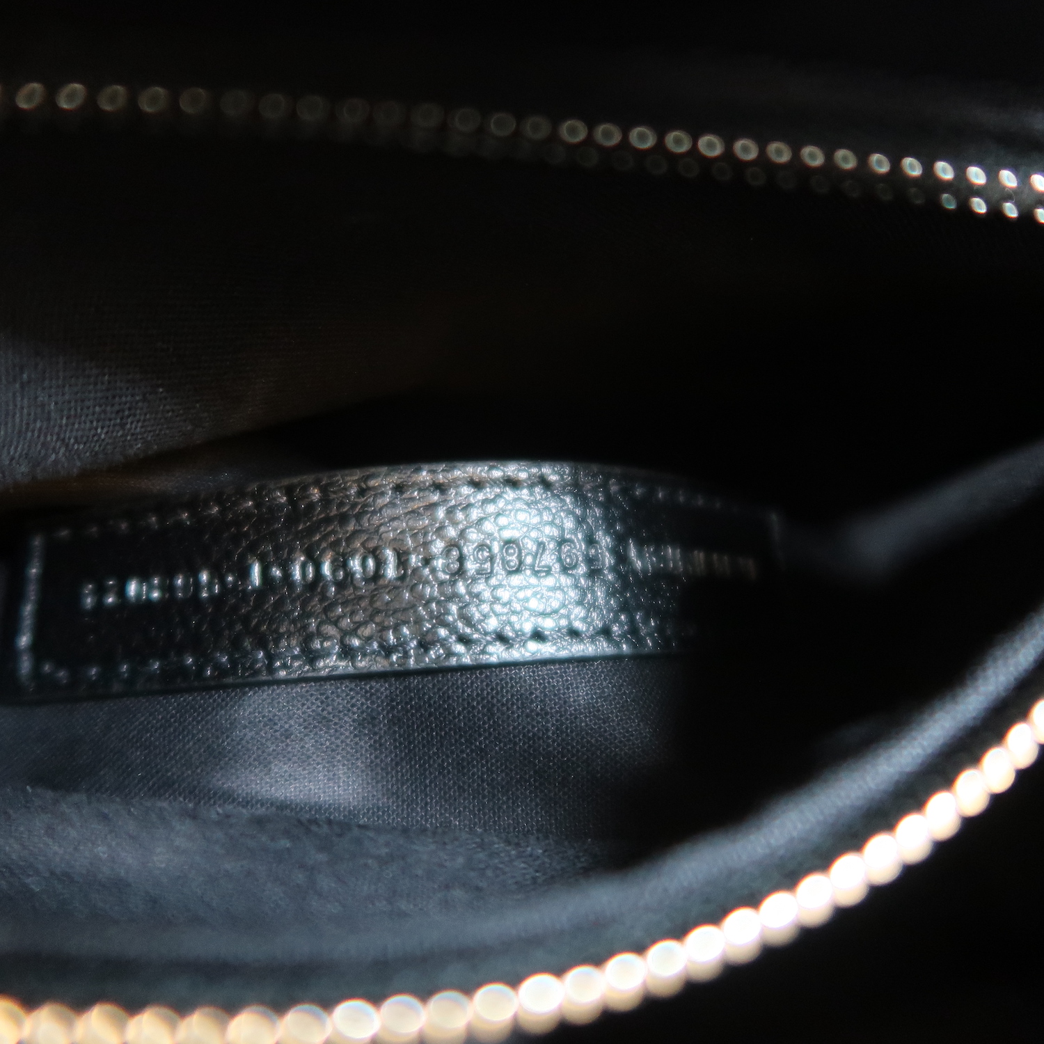 Balenciaga Black Croc Calfskin Shopping Tote XXS