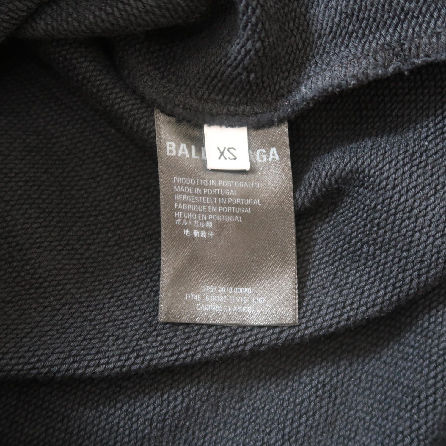 Balenciaga Black Yellow BB Craw Logo Sweater