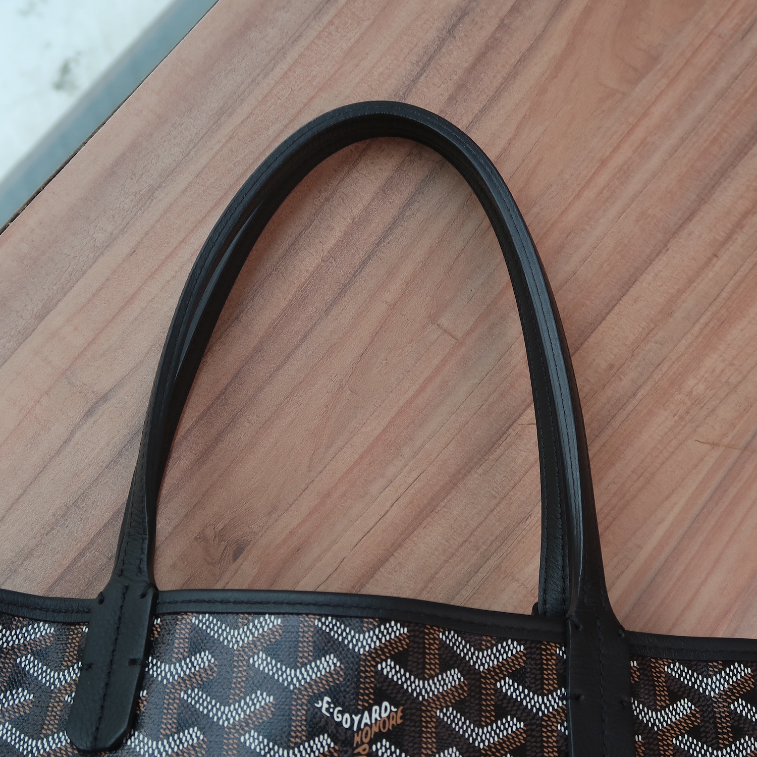 Goyard Black Monogram Heart Anjou Mini Bag (Full Set 2024)