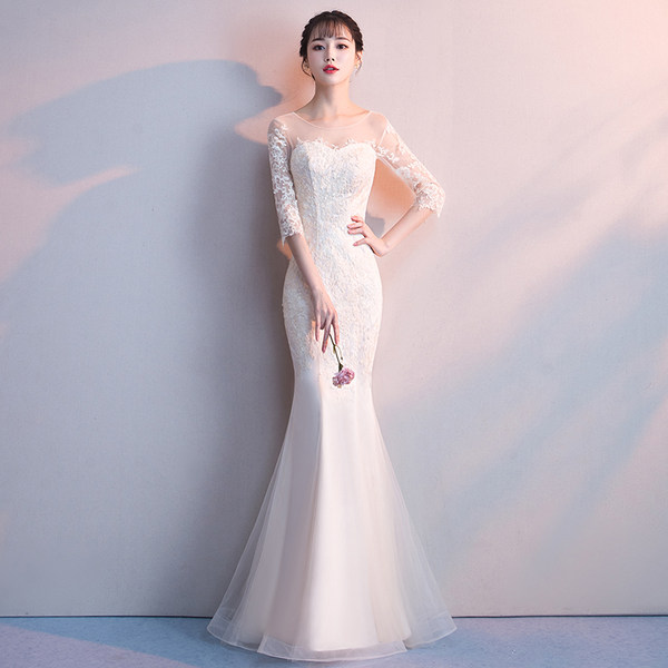 ชุดราตรี ชุดราตรีสวยหรู แบบ ทันสมัย Evening dress
