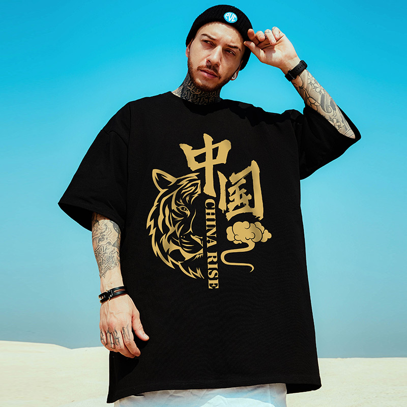 เสื้อยืดผู้ชายอ้วน S-5XL(อกเสื้อ39-51นิ้ว)