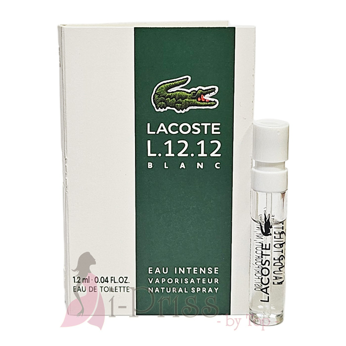 Lacoste L.12.12 Blanc Eau Intense EDT 1.2 ml.