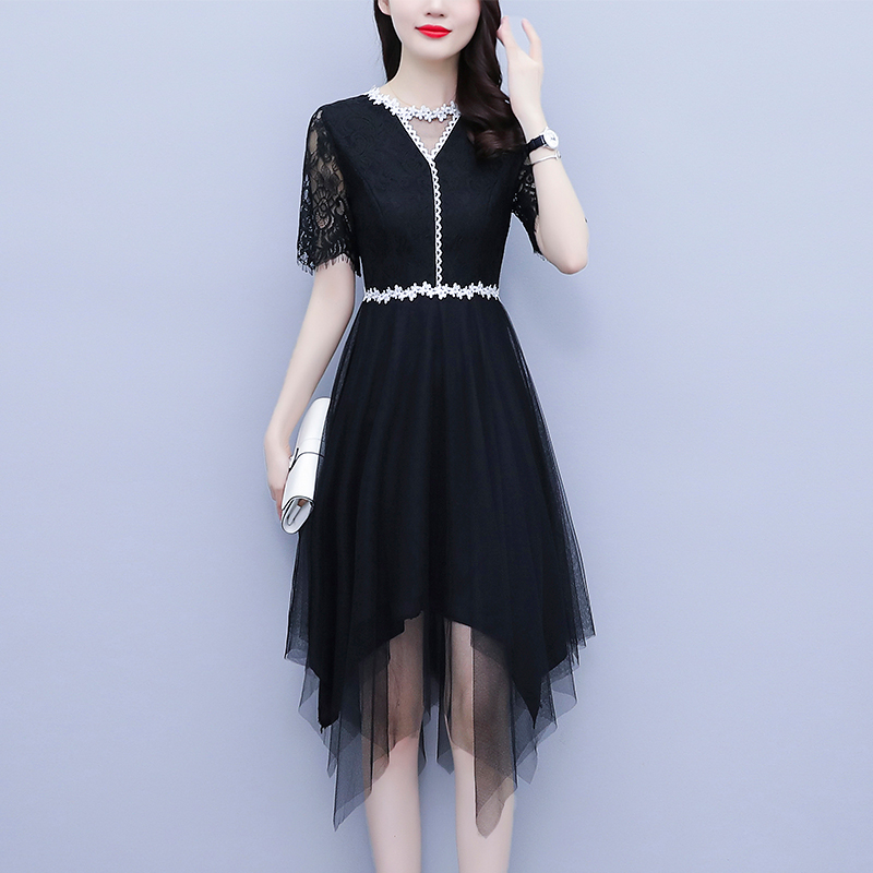 เดรสคนอ้วน เดรสสาวอวบ ชุดเดรสคนอ้วนวัยรุ่น BY PLUS SIZE Girl