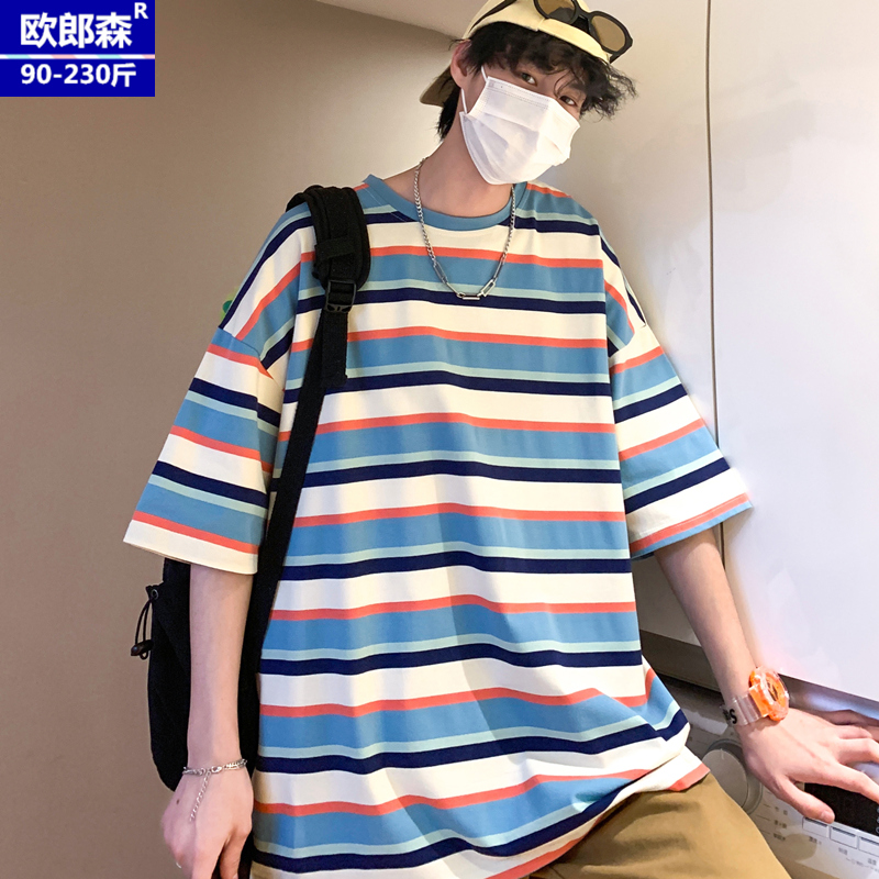 เสื้อยืดผู้ชายอ้วน S-5XL(อกเสื้อ39-51นิ้ว)