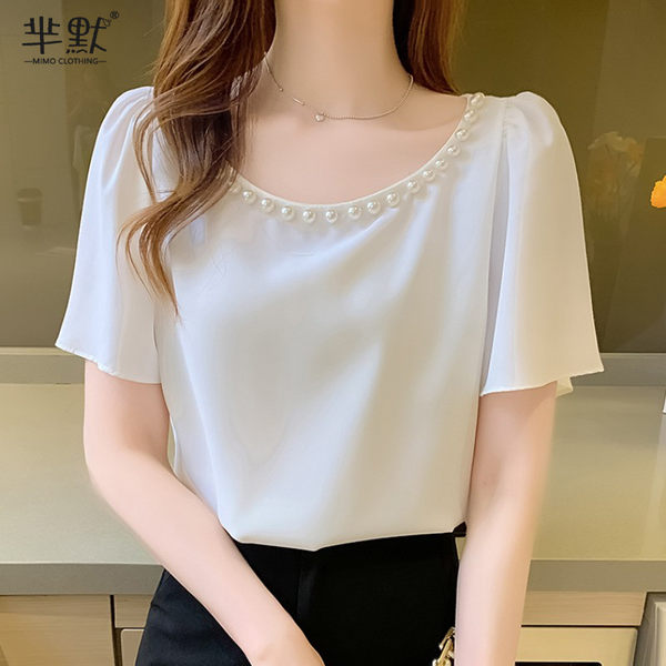 เสื้อชีฟองเกาหลี เสื้อชีฟองสวยๆ