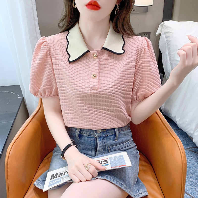 เสื้อผ้าวัยรุ่นเกาหลี เสื้อยืดวัยรุ่นผู้หญิง มีขนาด S M L XL