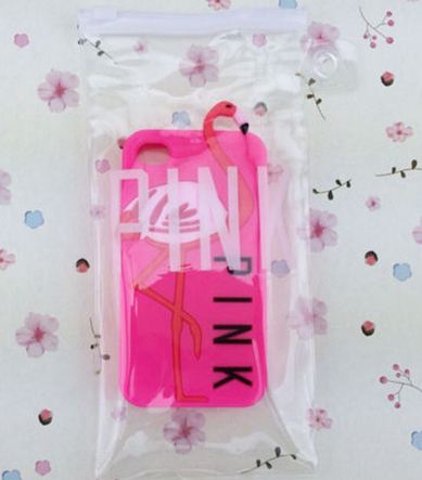 เคส iphone 6 ขนาด 4.7 นิ้ว เคส วิคตอเรีย ซีเคร็ท Pink สีม่วงอ่อน ดอกลาเวนเดอร์ ลาย นกฟลามิงโก้ เคสลาย แปลก หายาก 763134_3