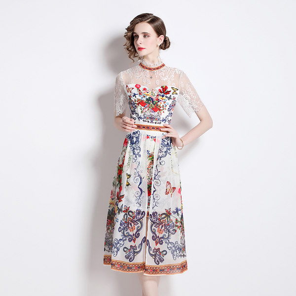 ชุดเดรสเรียบหรูดูแพง เดรสแบรนด์ DG Boutique