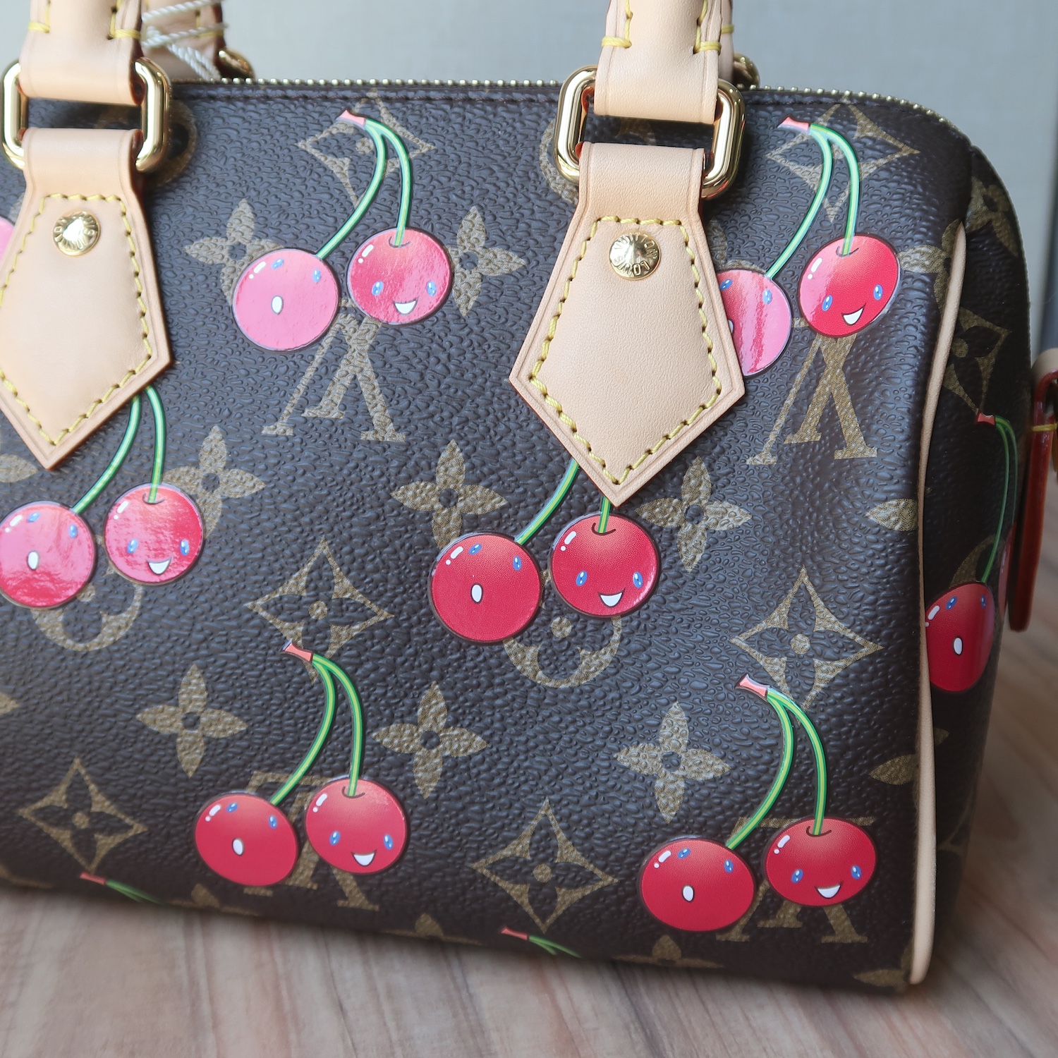 Louis Vuitton X Murakami Monogram Cherry Speedy 20 Ban"