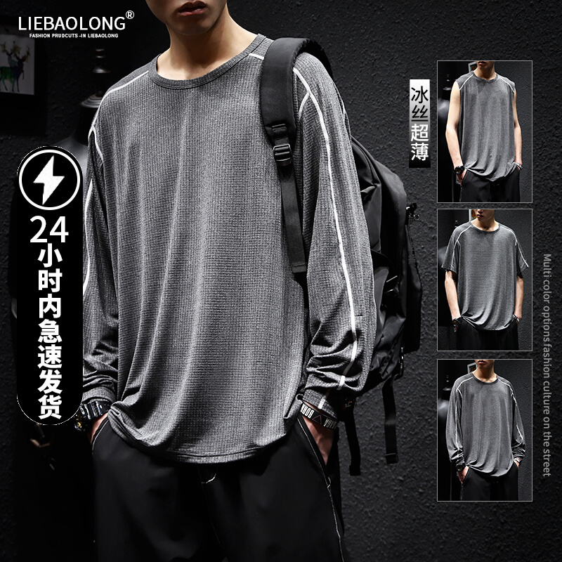 เสื้อยืดผู้ชายอ้วน S-5XL(อกเสื้อ39-51นิ้ว)