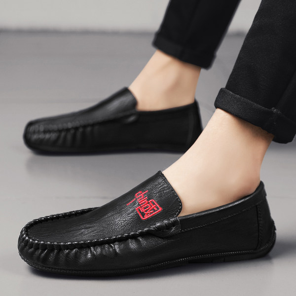 รองเท้าหนังผู้ชาย มีไซส์39-44 รองเท้าโลฟเฟอร์ชาย Slip-On Shoes