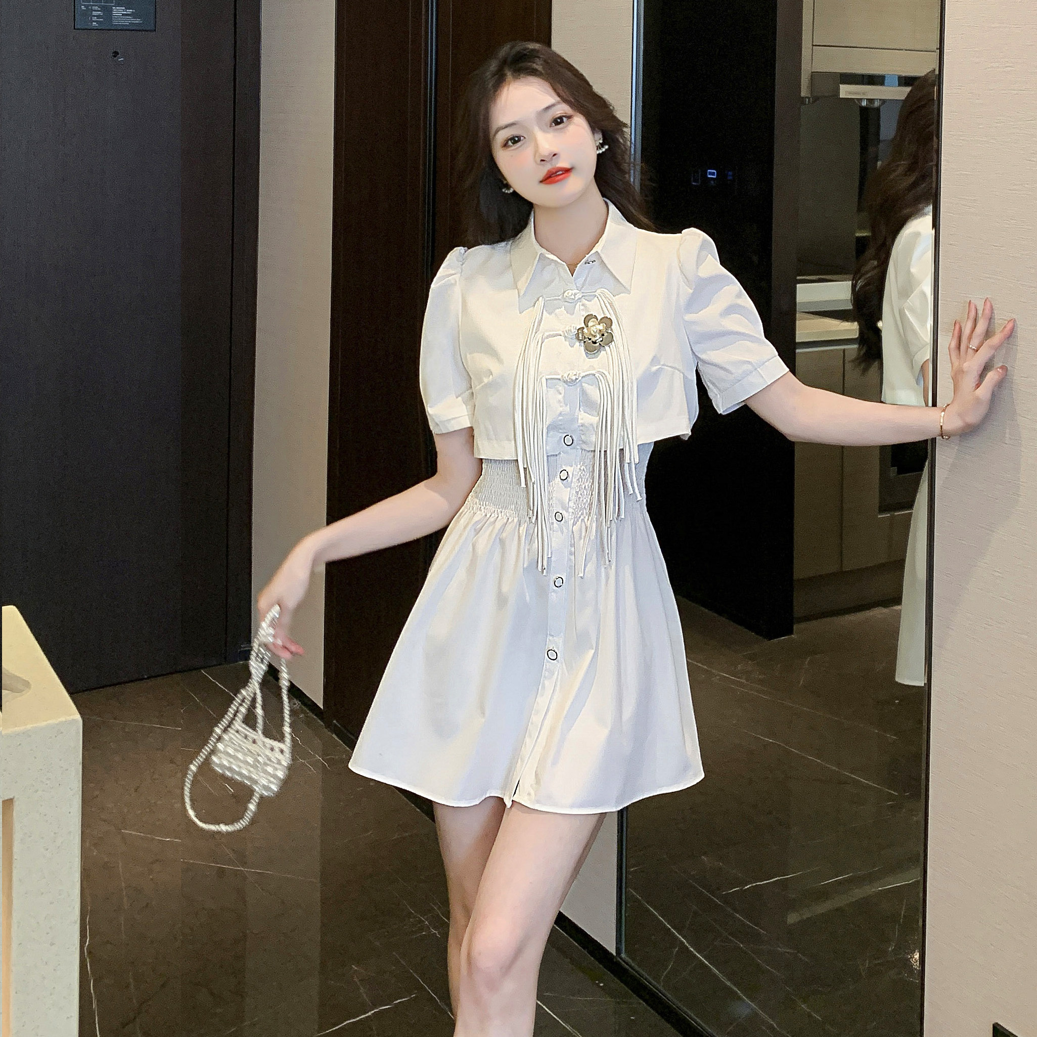 แบบชุดเดรสสวยๆ ชุดเดรสน่ารักๆสไตล์เกาหลี