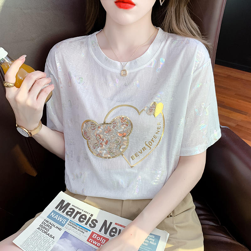 เสื้อยืดวัยรุ่นน่ารักๆ เสื้อวัยรุ่นแขนสั้น เสื้อผ้าวัยรุ่นเกาหลี แบรนด์ Wiyike