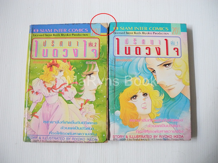 ปริศนาในดวงใจ 2 เล่มจบ / ริโยโกะ อิเคดะ