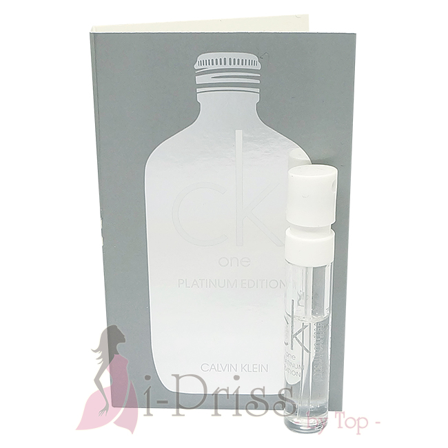 Calvin Klein CK One Platinum Edition EDT 1.2 ml. ผลิด 2018