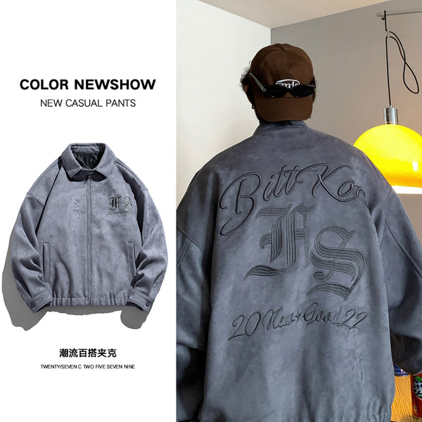 เสื้อแจ็คเก็ตเบสบอล เสื้อคลุม เสื้อแขนยาวสไตล์เกาหลี
