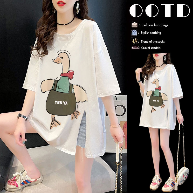 เสื้อยืดคนอ้วนแบบโอเวอร์ไซส์แบบ ulzzang fashion สนใจทักแชท