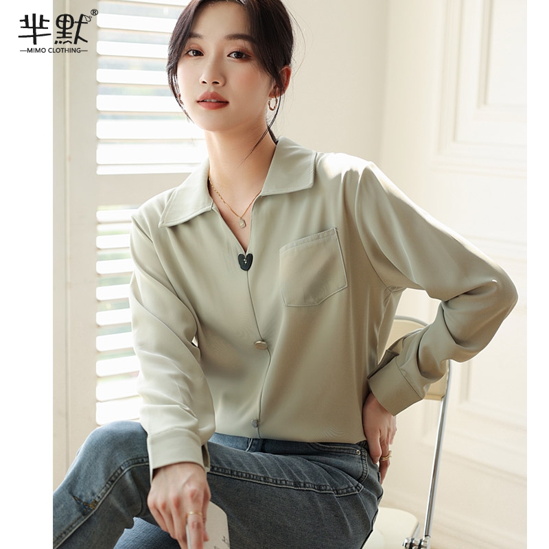 เสื้อลูกไม้ เสื้อเชิ้ตแขนยาว