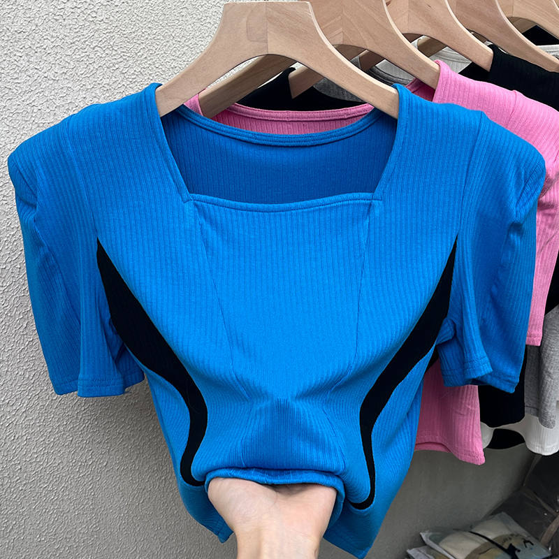 เสื้อยืดวัยรุ่นน่ารักๆ เสื้อวัยรุ่นแขนสั้น เสื้อผ้าวัยรุ่นเกาหลี แบรนด์ Wiyike