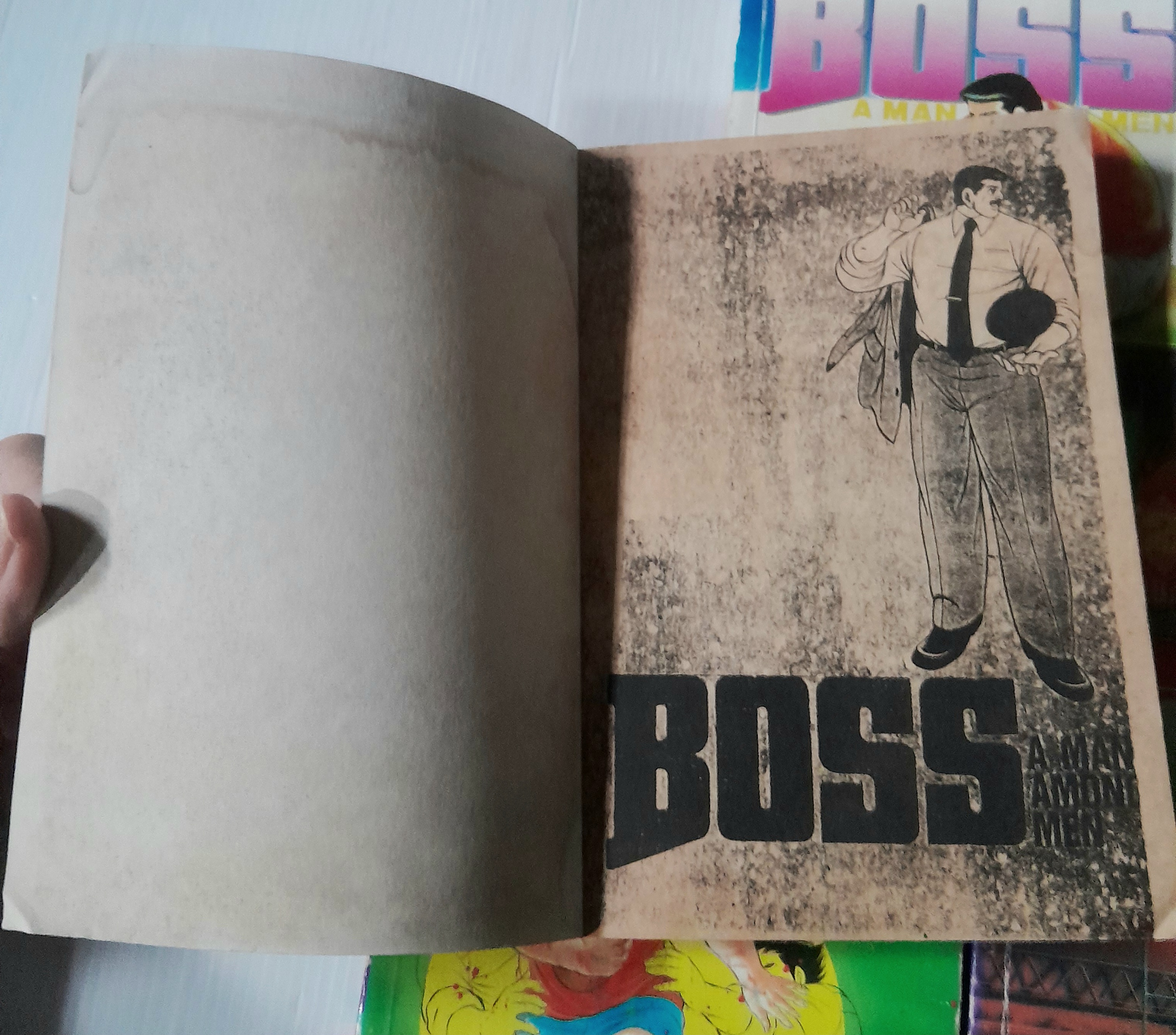 Boss A man Among Men 5 เล่มจบ / Koichi Tamiya