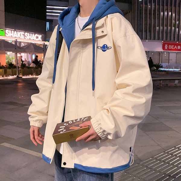เสื้อแจ็คเก็ตเบสบอล เสื้อคลุม เสื้อแขนยาวสไตล์เกาหลี