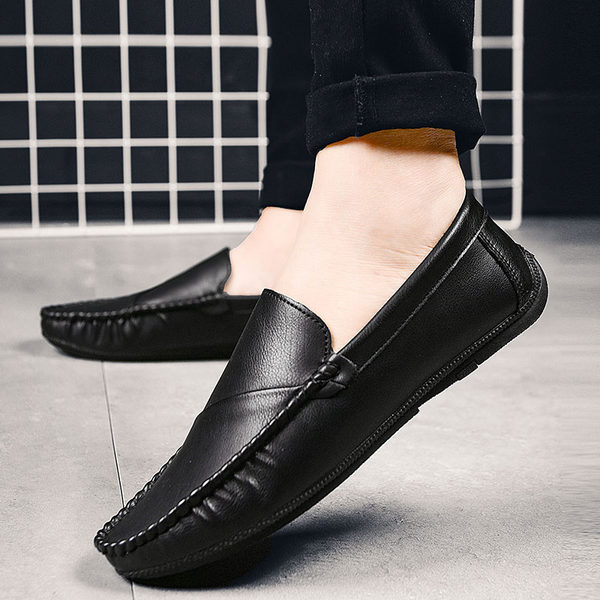 รองเท้าหนังผู้ชาย มีไซส์39-44 รองเท้าโลฟเฟอร์ชาย Slip-On Shoes