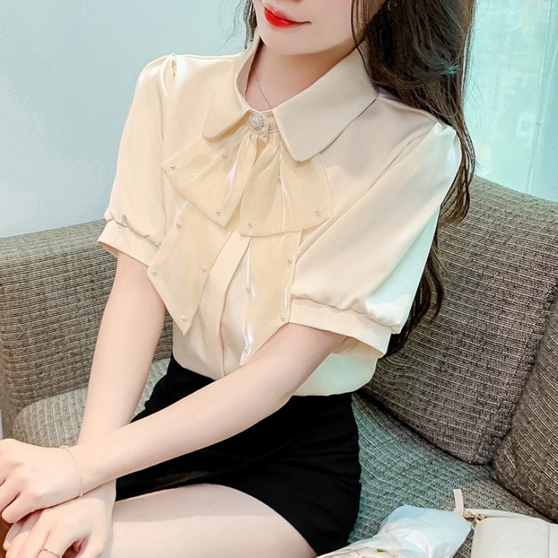 เสื้อเชิ้ตผู้หญิงแขนยาว เสื้อเชิ้ตผู้หญิงใส่ทํางาน 390 บาทต่อชิ้น ฟรีค่าจัดส่ง