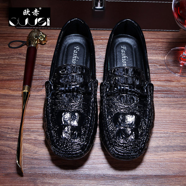 รองเท้าหนังผู้ชาย มีไซส์39-44 รองเท้าโลฟเฟอร์ชาย Slip-On Shoes
