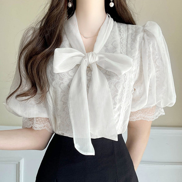 เสื้อชีฟองเกาหลี เสื้อชีฟองสวยๆ