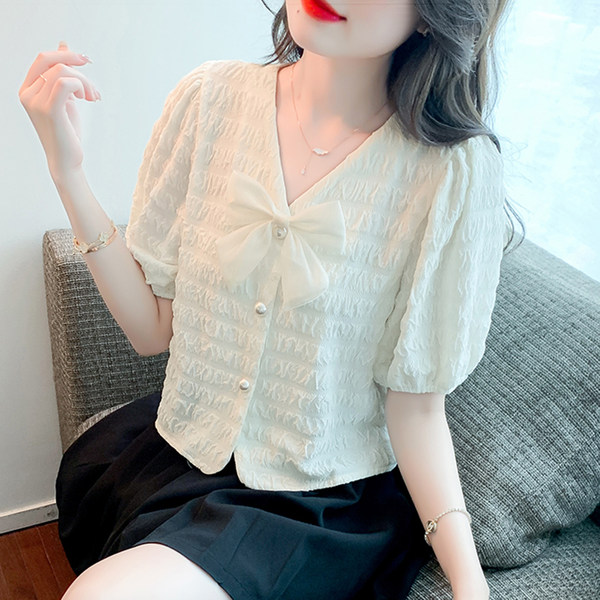 เสื้อชีฟองเกาหลี เสื้อชีฟองสวยๆ