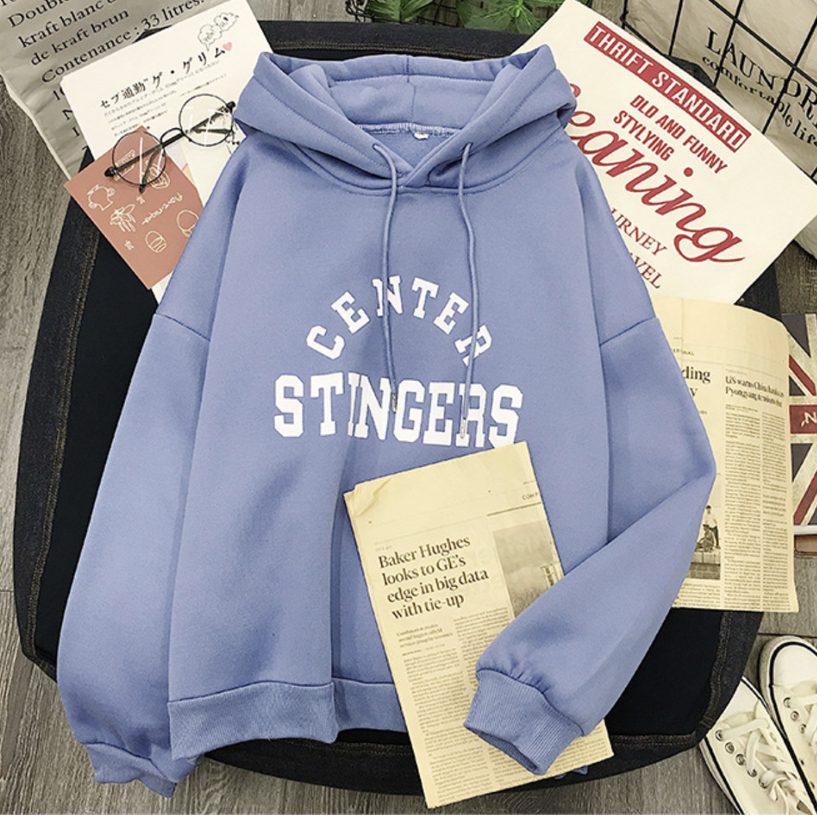 เสื้อกันหนาวฮู้ดดี้ แฟชั่นเกาหลี สกรีนลายน่ารัก ผ้าเนื้อนุ่ม ด้านในเป็นผ้าสำลี กันหนาวได้จ้า พร้อมส่ง งานจริงในภาพสุดท้าย