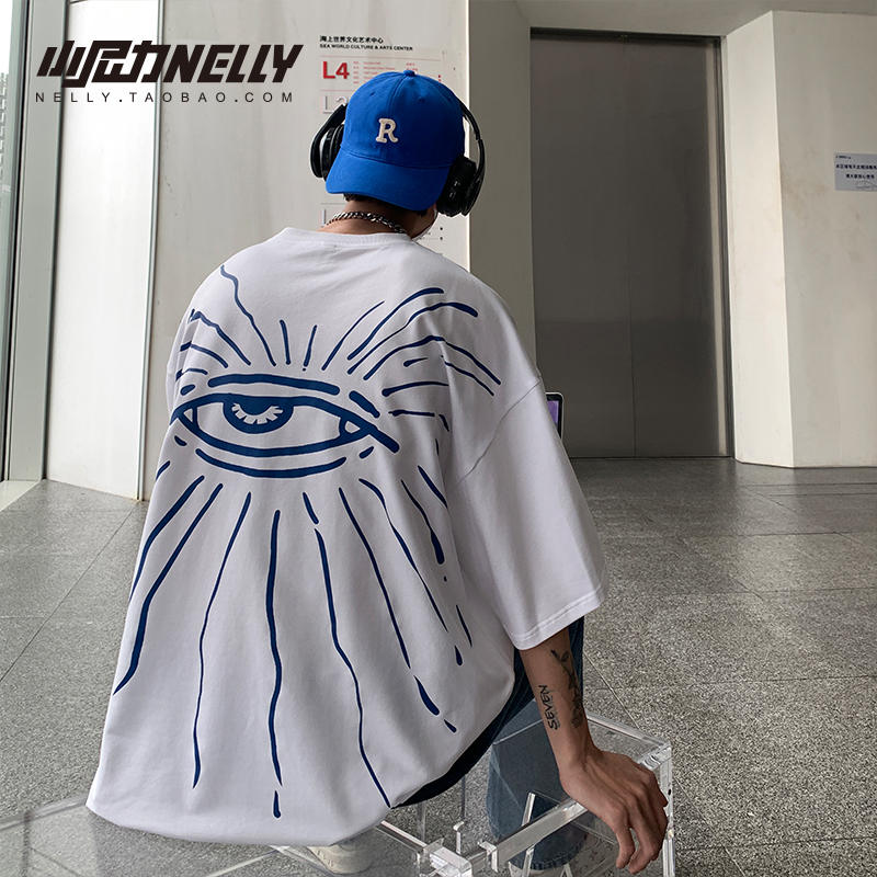 เสื้อยืดคอกลม ผู้ชาย เสื้อยืดผู้ชายเกาหลี เสื้อยืดเกาหลี แบรนด์ NELLY