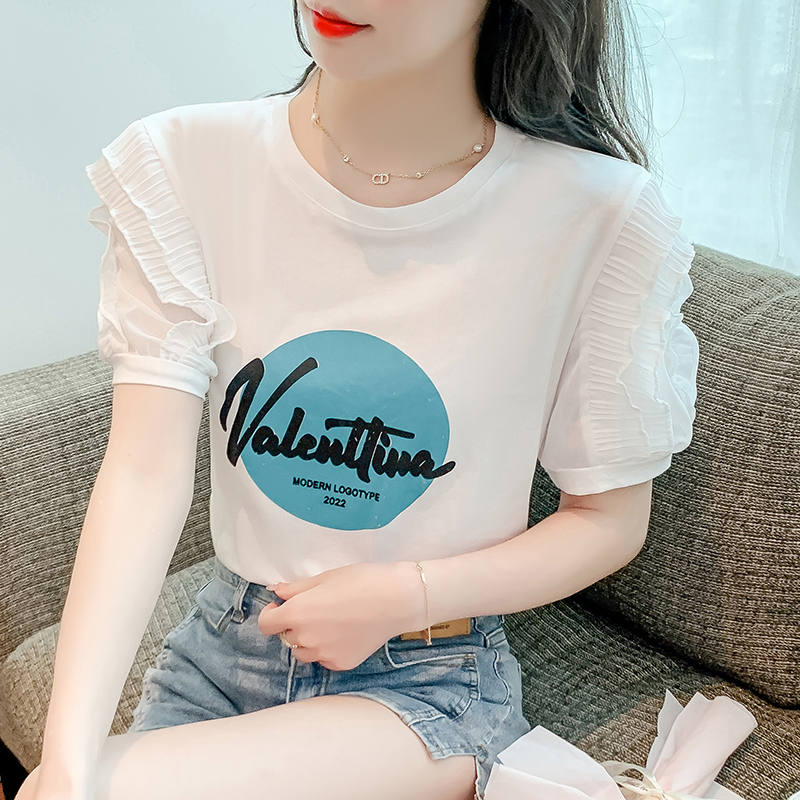 เสื้อยืดวัยรุ่นน่ารักๆ เสื้อวัยรุ่นแขนสั้น เสื้อผ้าวัยรุ่นเกาหลี แบรนด์ Wiyike