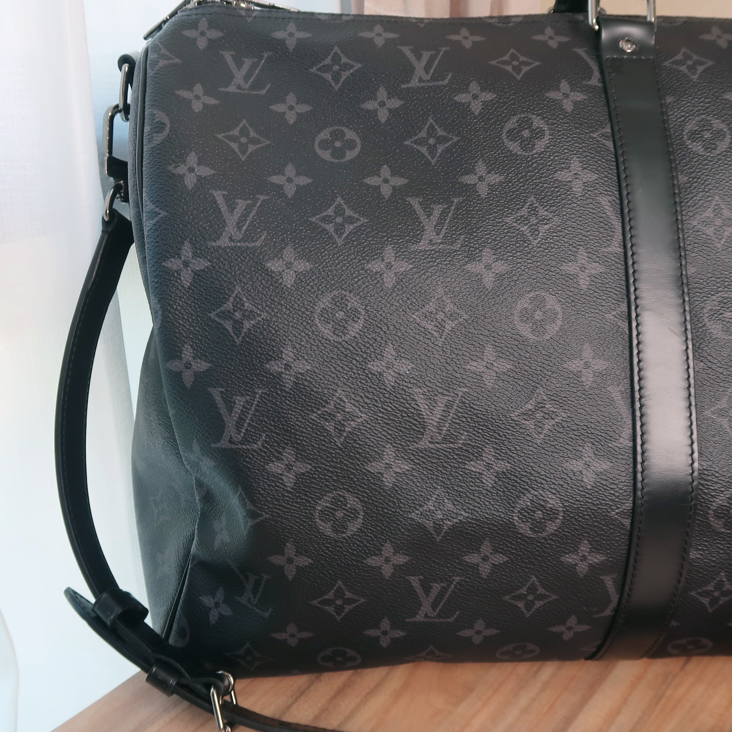 Louis Vuitton Monogram Eclipse Keepall 55 (2019)