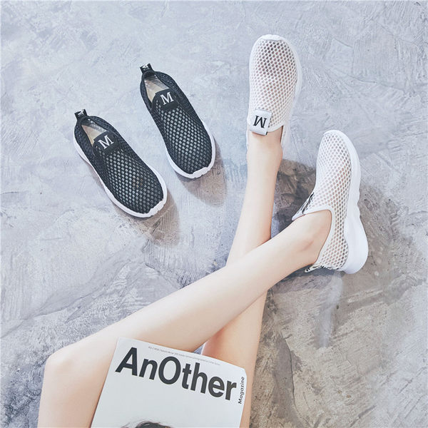 รองเท้าผ้าใบ รองเท้าลำลอง รองเท้าผ้าใบลำลอง รองเท้าแฟชั่นแบบสวม Slipper Shop