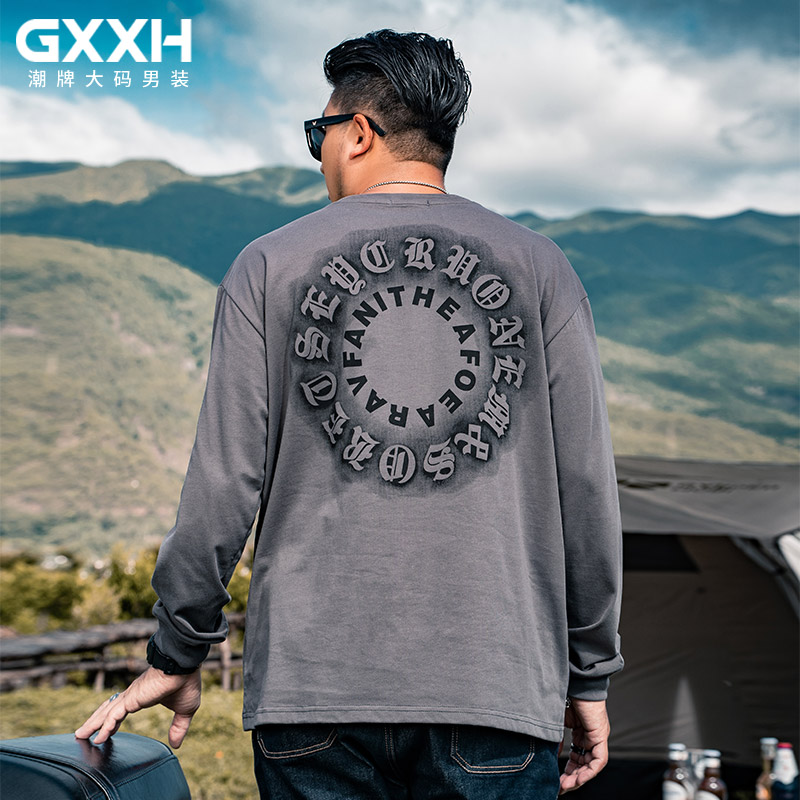 เสื้อยืดผู้ชายอ้วน S-5XL(อกเสื้อ39-51นิ้ว)