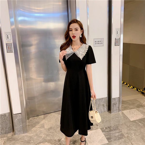 เดรสคนอ้วน เดรสสาวอวบ ชุดเดรสคนอ้วนวัยรุ่น BY PLUS SIZE Girl