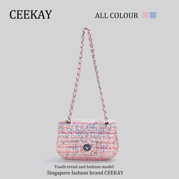 กระเป๋าสะพายข้างเกาหลี กระเป๋าผู้หญิงแบรนด์ CEEKEY