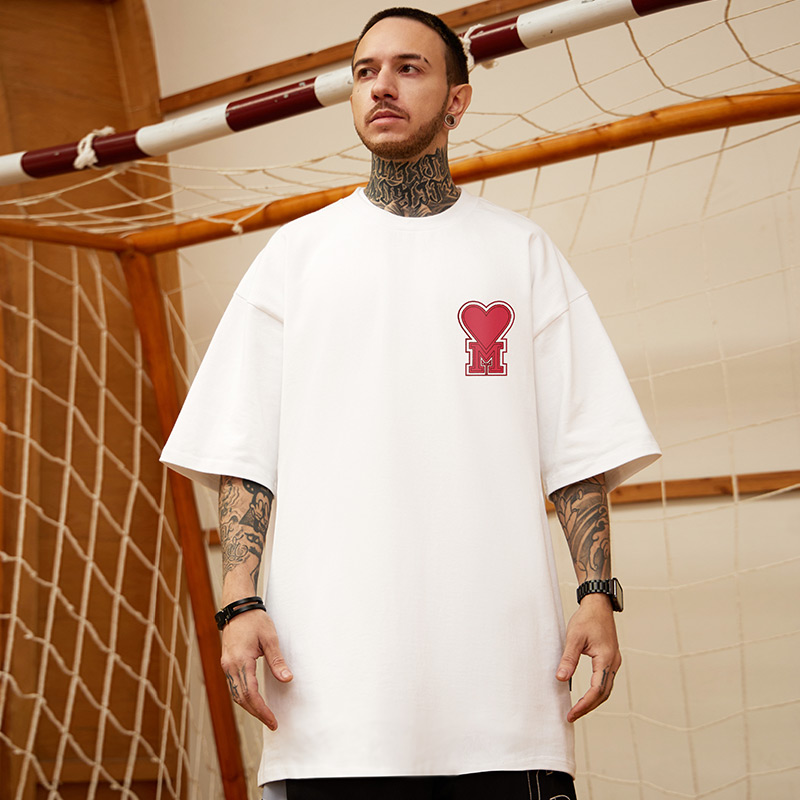 เสื้อยืดผู้ชายอ้วน S-5XL(อกเสื้อ39-51นิ้ว)