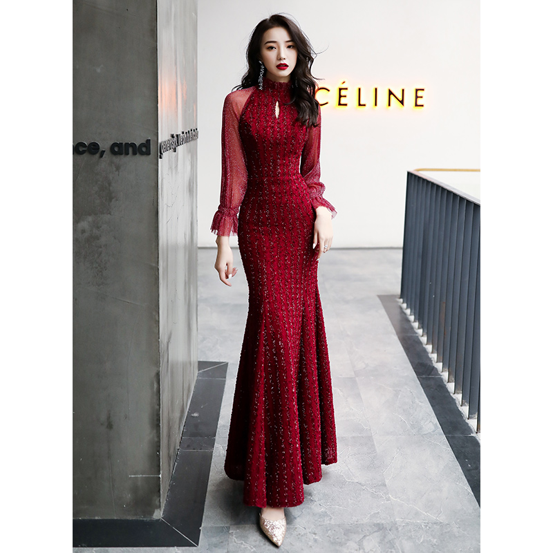 ชุดราตรี ชุดราตรีสวยหรู แบบ ทันสมัย Evening dress