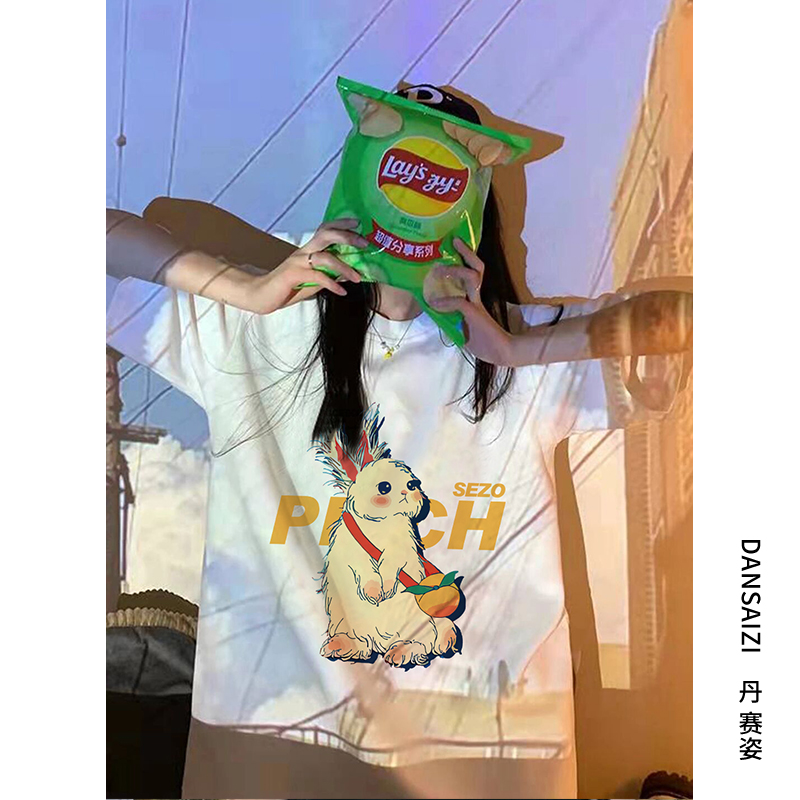 เสื้อผ้าวัยรุ่นเกาหลี เสื้อยืดวัยรุ่นผู้หญิง มีขนาด S M L XL