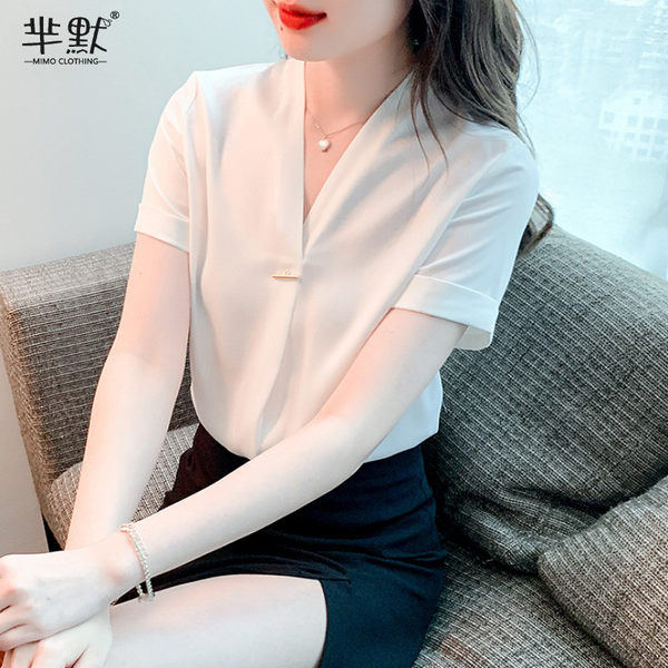เสื้อชีฟองเกาหลี เสื้อชีฟองสวยๆ