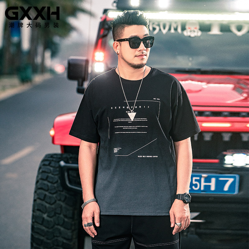 เสื้อยืดผู้ชายอ้วน S-5XL(อกเสื้อ39-51นิ้ว)