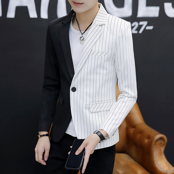 สูท Blazers ผู้ชาย เสื้อคลุมสไตล์สูท สำหรับผู้ชาย